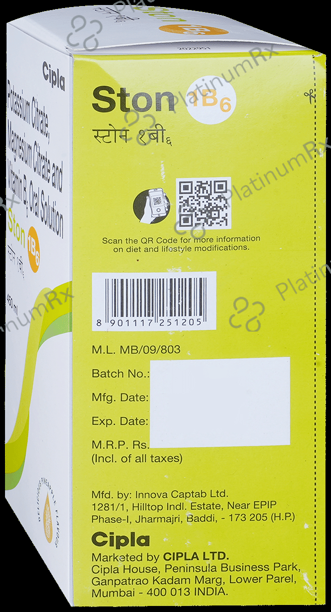Ston 1B6 Oral Solution Delicious Pineapple 450 Oral Solution