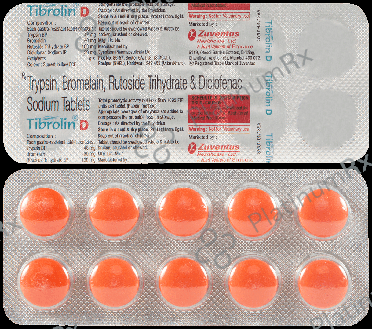 Tibrolin D Tablet
