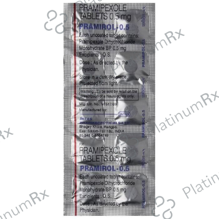 Pramirol 0.5mg Tablet 10s