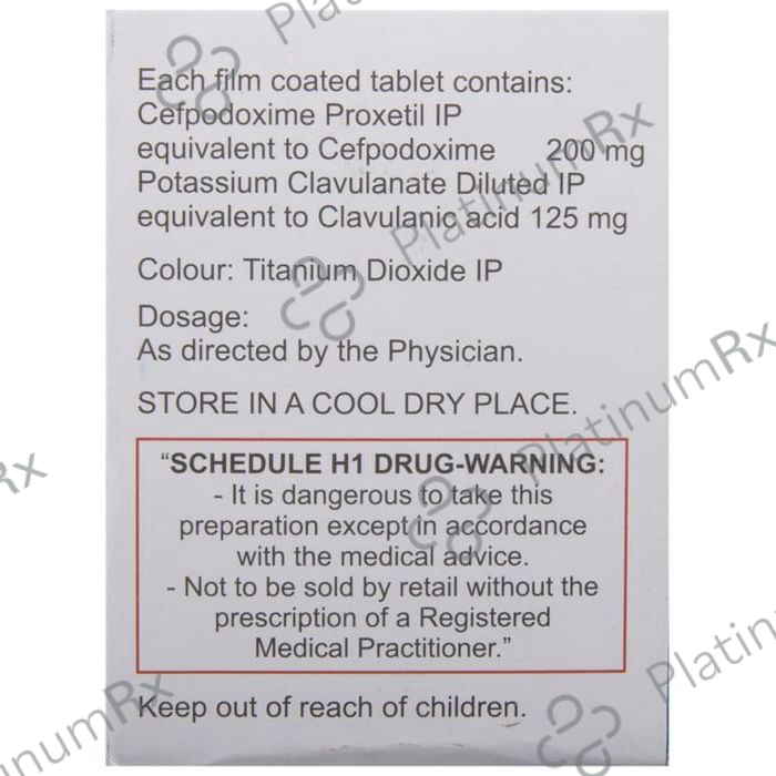 Polypod CV 200/125mg Tablet 10s