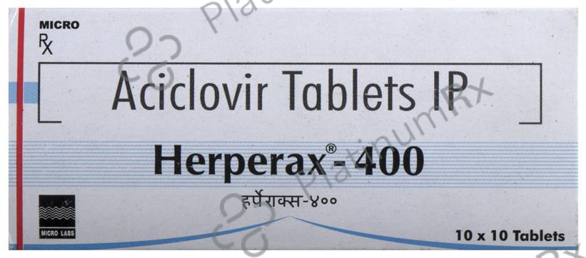 Herperax 400mg Tablet 10s