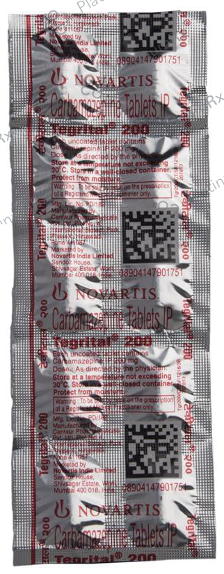Tegrital 200mg Tablet 10s