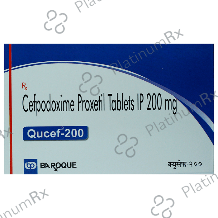 Qucef 200 Tablet