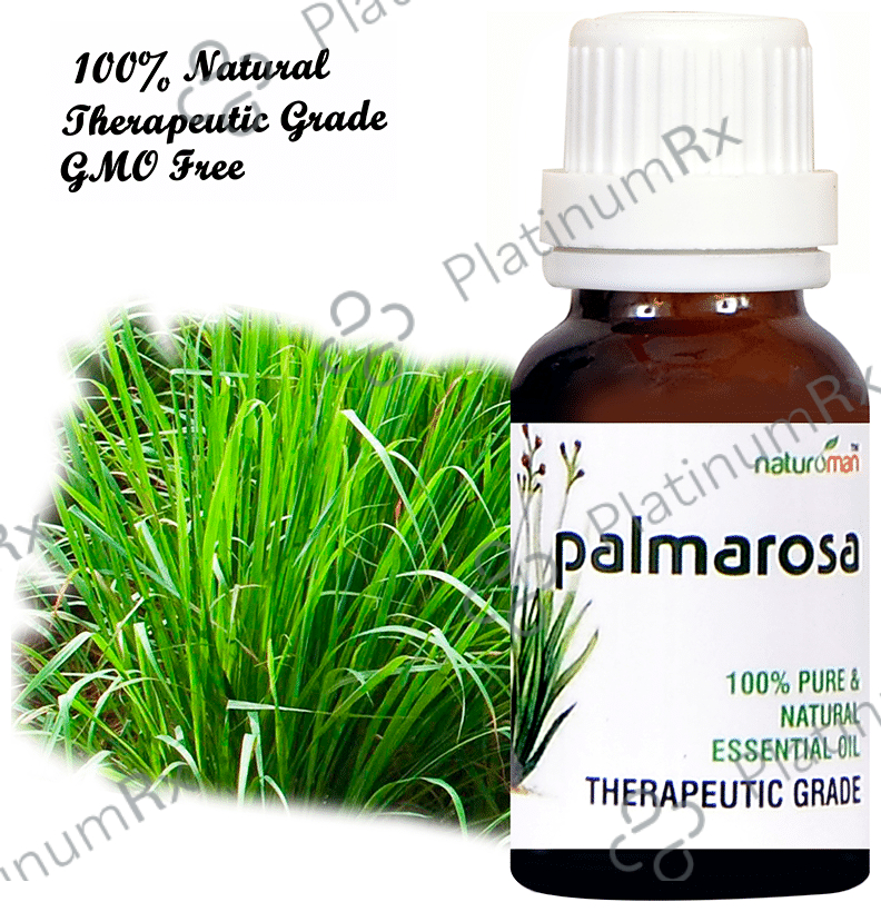 Naturoman Palmarosa Pure and Natural Essential Oil 10 ml