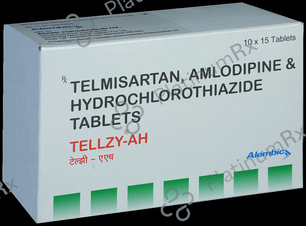 Tellzy AH 5/12.5/40mg Tablet 15s