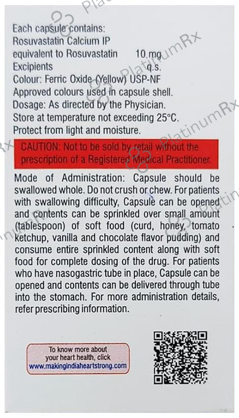 Rosuvas 10 Sprinkle Capsule