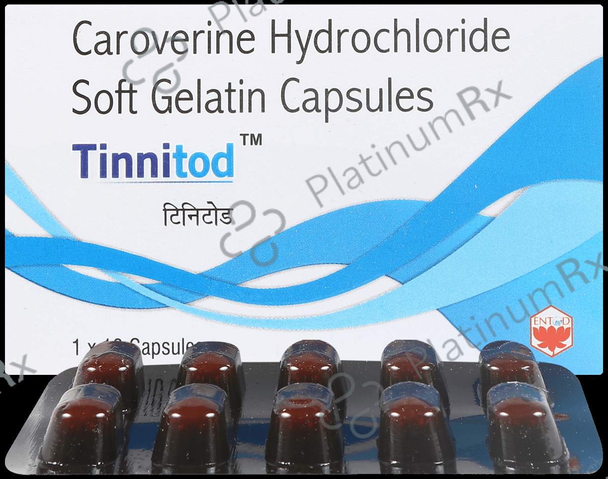 Tinnitod 20mg Capsule 10s