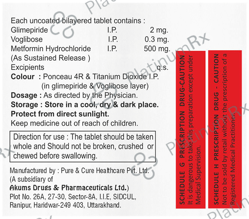 Voglivil GM 2/0.3 Tablet SR