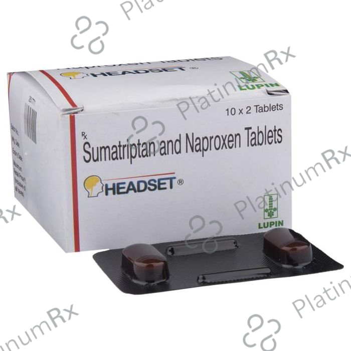 Headset 85/500mg Tab 2s