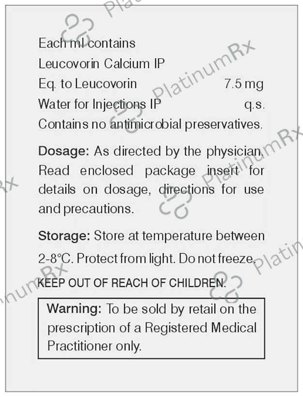 Leucowel 15mg Injection