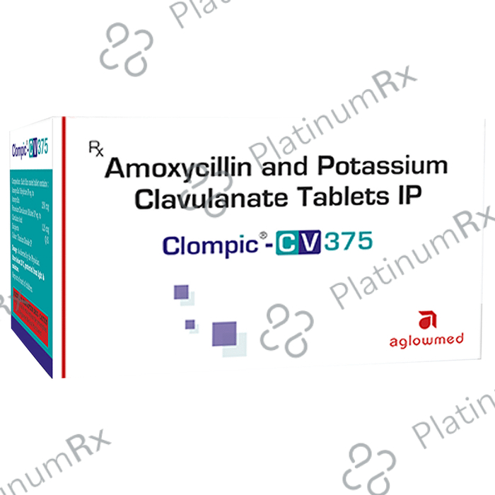 Clompic-CV 375 Tablet