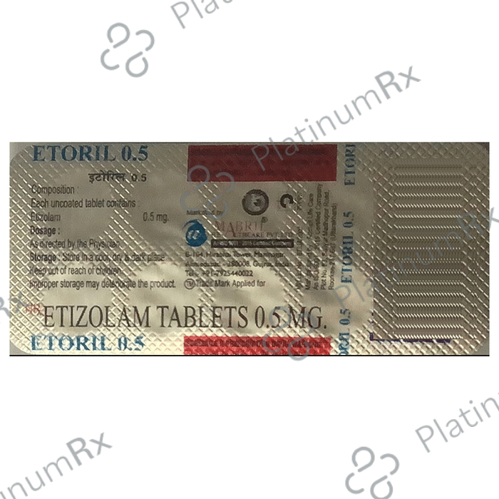 Etoril 0.5 Tablet