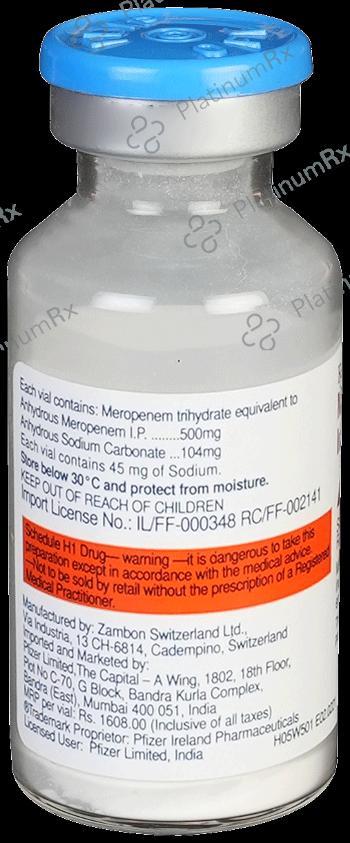Meronem 500mg Injection