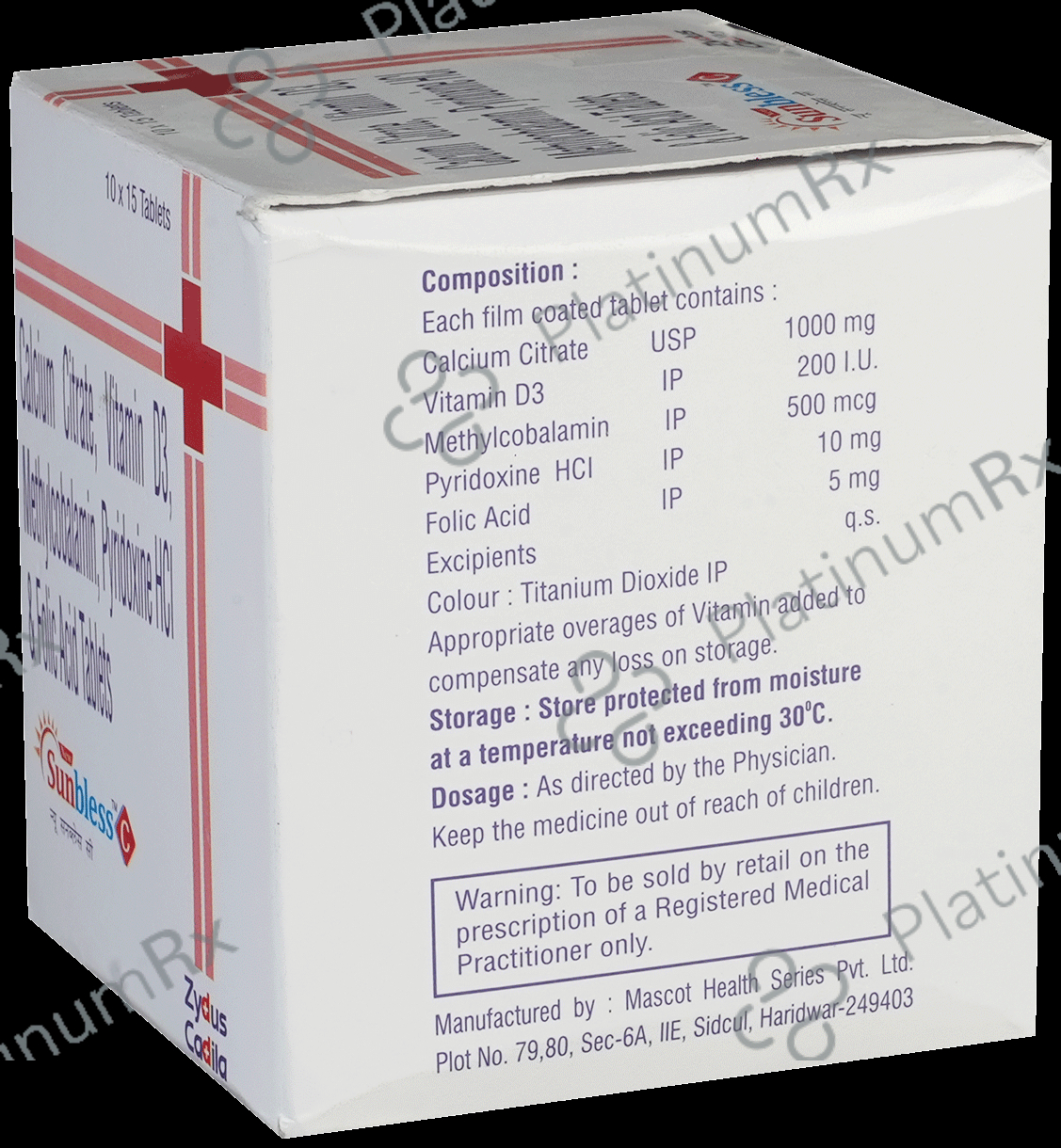 New Sunbless C Tablet 15s