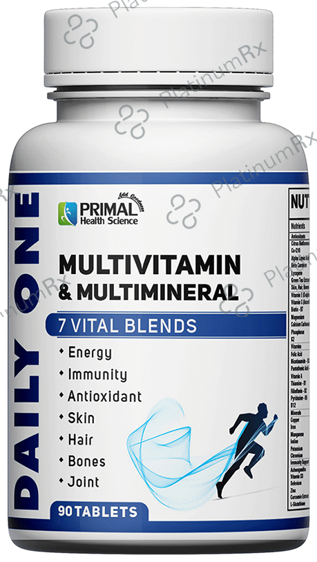 Primal Health Science Daily One Multivitamin & Multimineral Tablet
