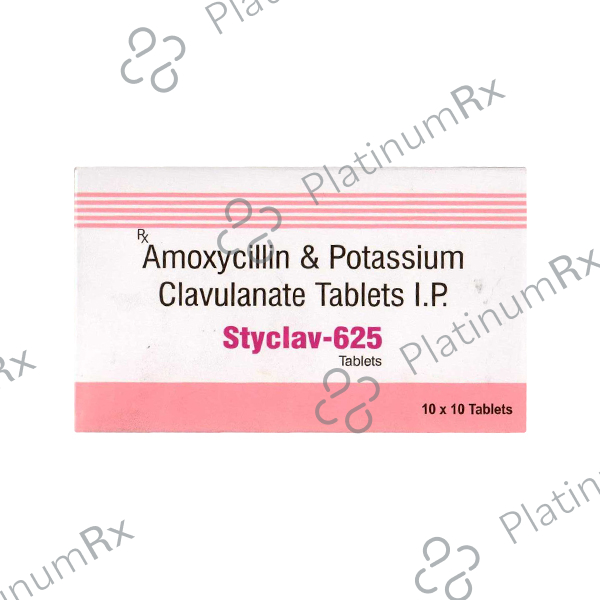 Styclav 625mg Tablet 10s