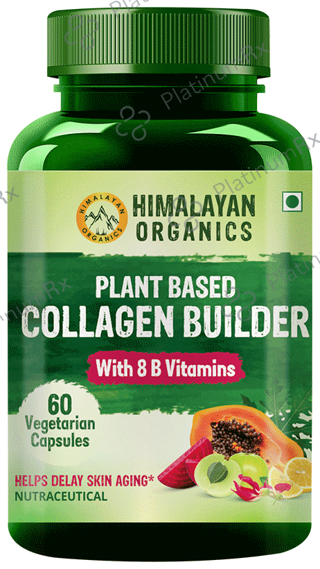 Himalayan Organics Plant Based Collagen Builder Vegetarian Capsule 60 vegicaps