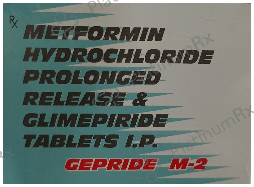 Gepride M2/500mg Tablet PR 10s