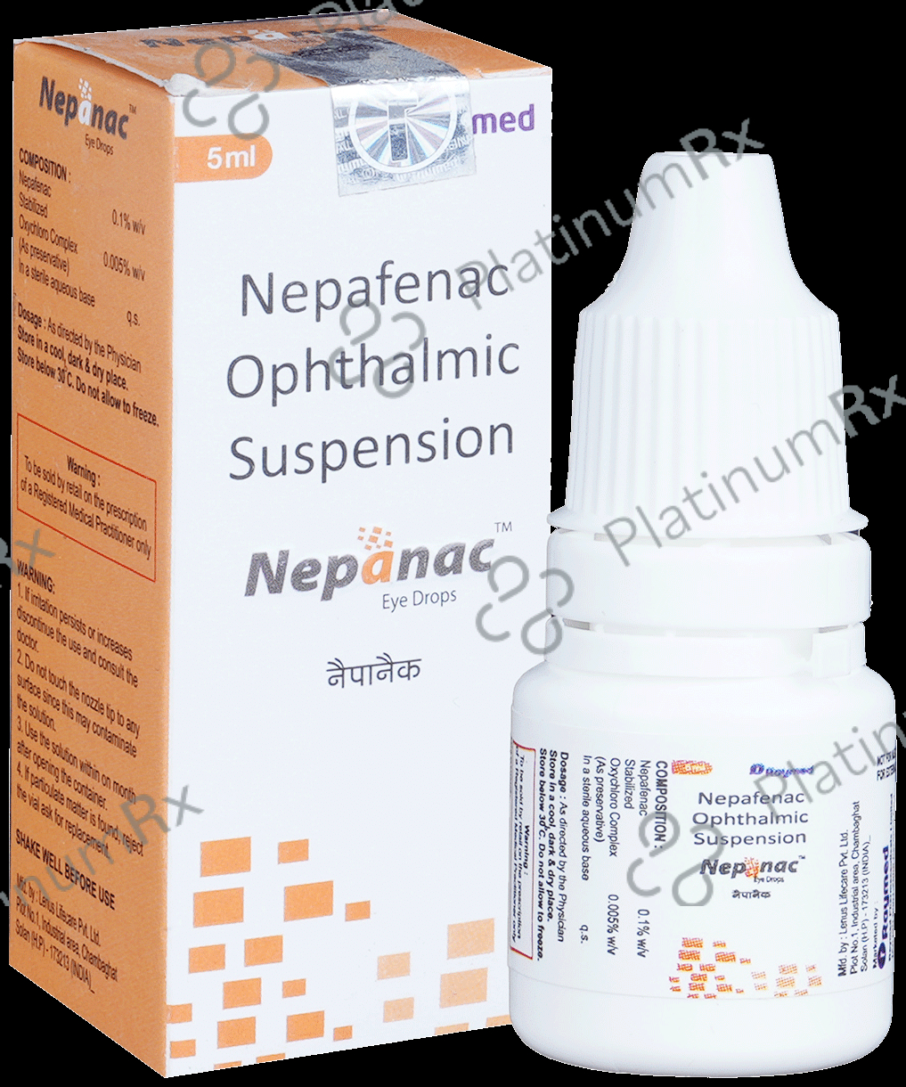 Nepanac 0.1% Eye Drop