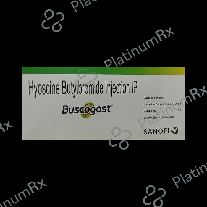 Buscogast 20mg Injection 1s