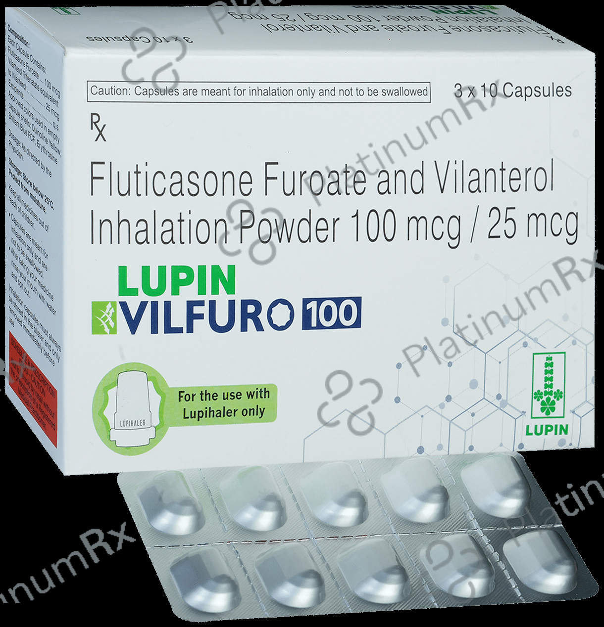 Vilfuro 100/25mcg Capsule 10s
