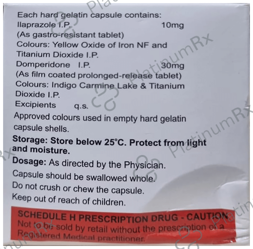 Iladac DSR 40mg Capsule PR 10s