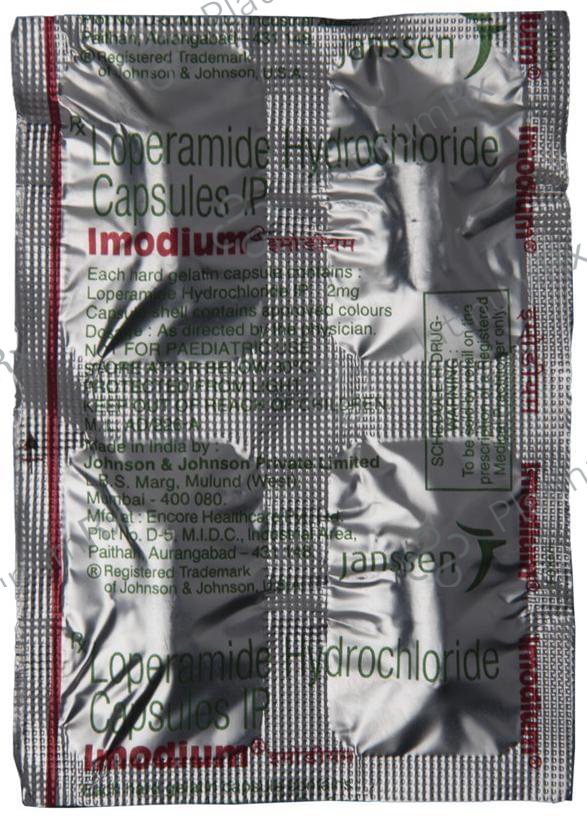 Imodium 2mg Capsule 4s