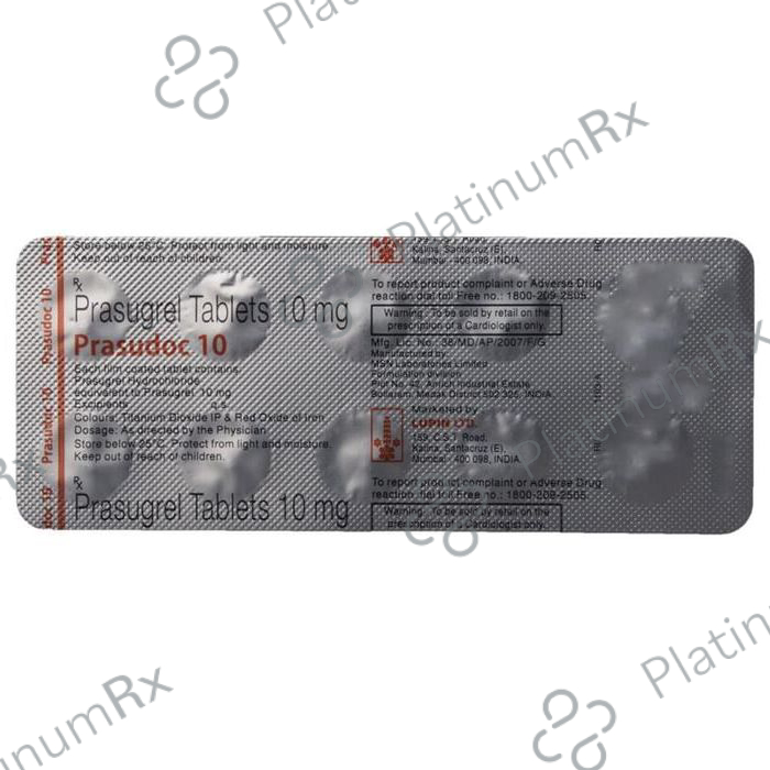 Prasudoc 10mg Tablet 10s