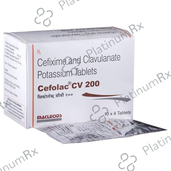 Cefolac CV 200/125mg Tablet 4s