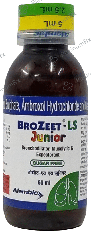 Brozeet-LS Expectorant Junior Sugar Free