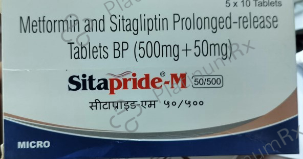 Sitapride M 50/500mg Tablet 10s