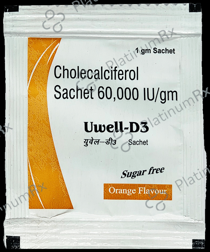 Uwell-D3 Sachet Orange Sugar Free