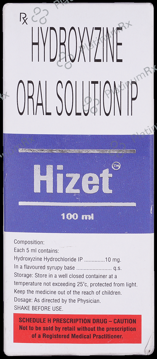 Hizet 10mg Oral Solution 100ml