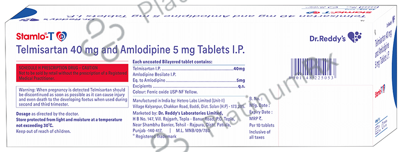 Stamlo T 5/40mg Tablet 10s