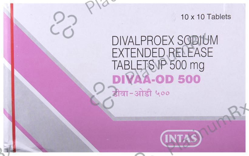 Divaa OD ER 500mg Tablet 10s