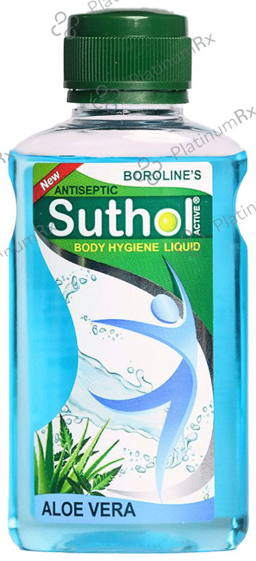 Boroline's Suthol Antiseptic Skin Hygiene Aloevera & Neem Liquid