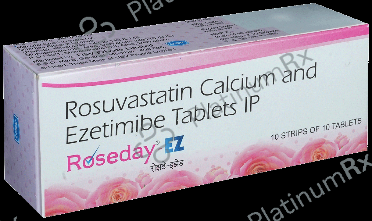 Roseday EZ 10/10mg Tablet 10s