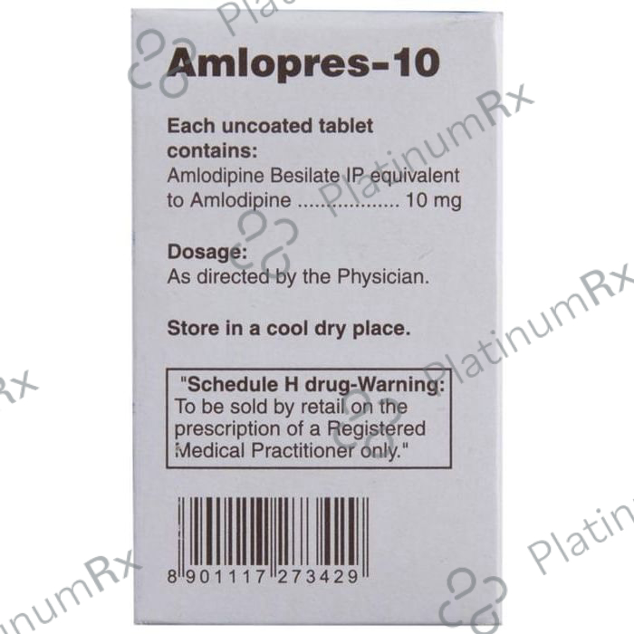 Amlopres 10mg Tablet 10s