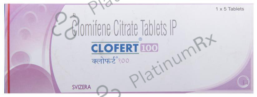Clofert 100mg Tablet 5s