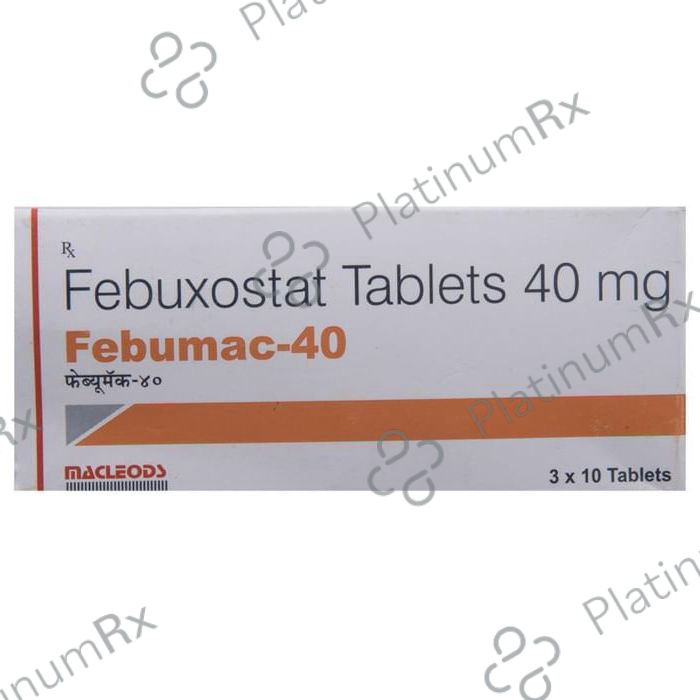 Febumac 40mg Tablet 10s