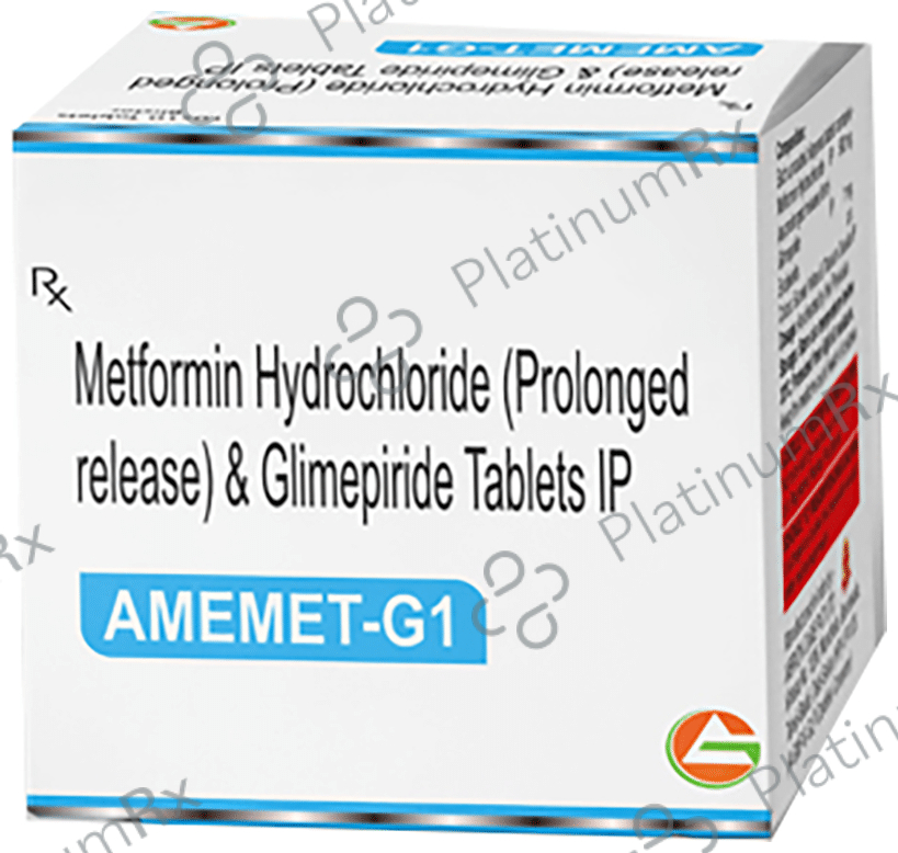 Amemet-G 1 Tablet PR