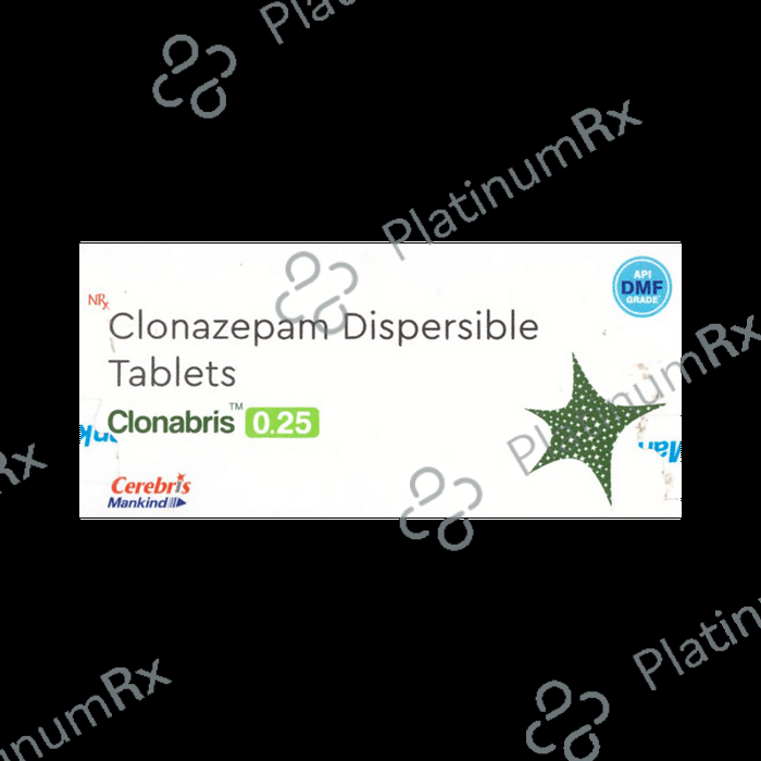 Clonabris 0.25 Tablet DT