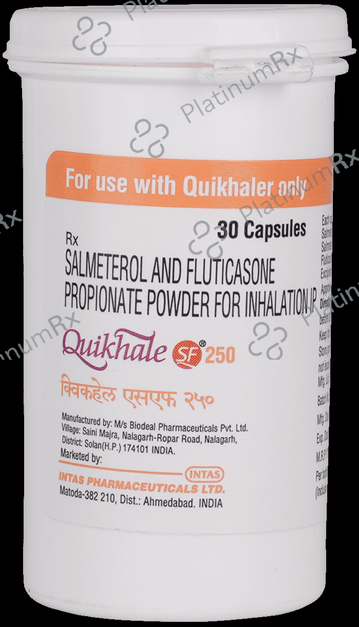 Quikhale SF 50mcg/250mcg Capsule