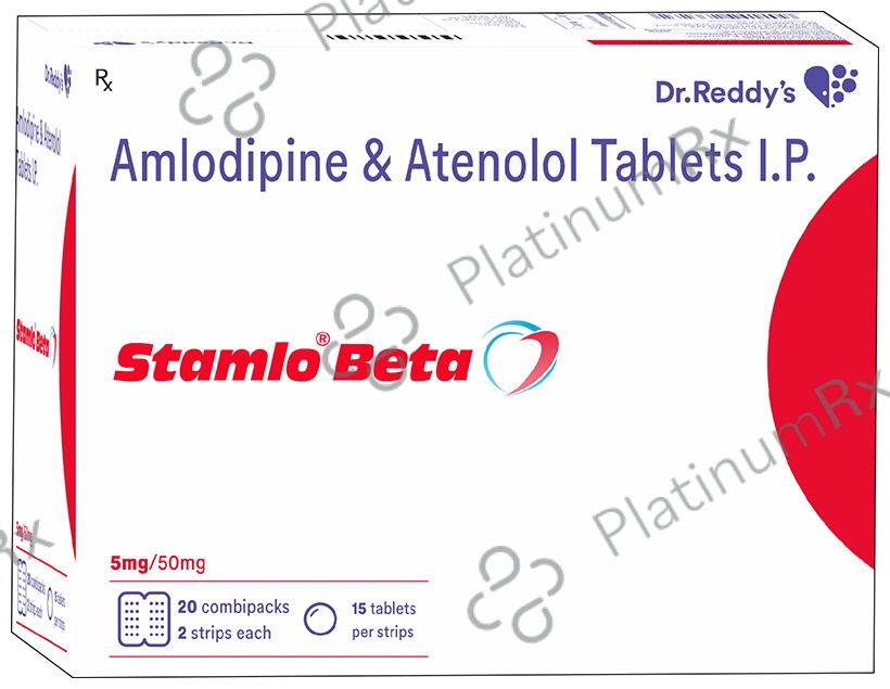 Stamlo Beta 5/50mg Tablet 15s