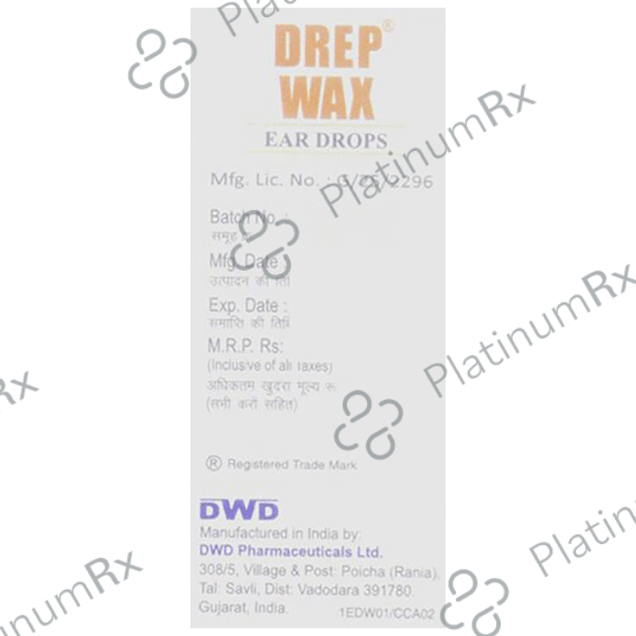 Drep Wax Ear Drop 10ml