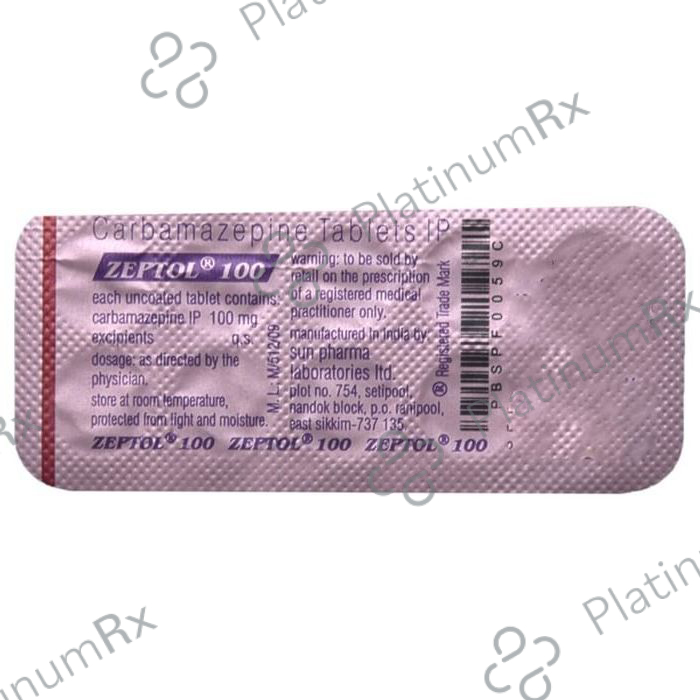 Zeptol 100mg Tablet 10s