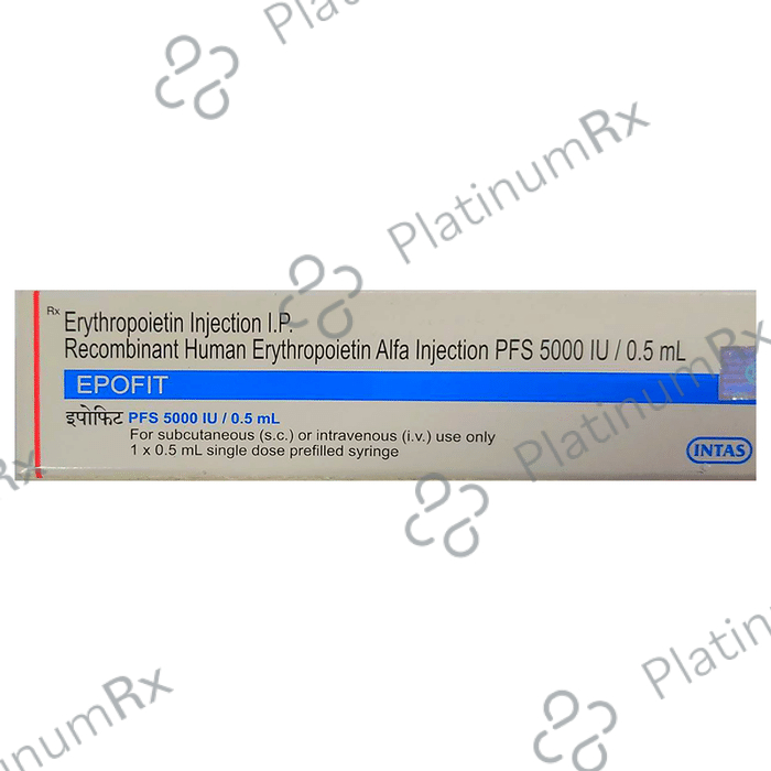 Epofit 5000IU Injection 1s