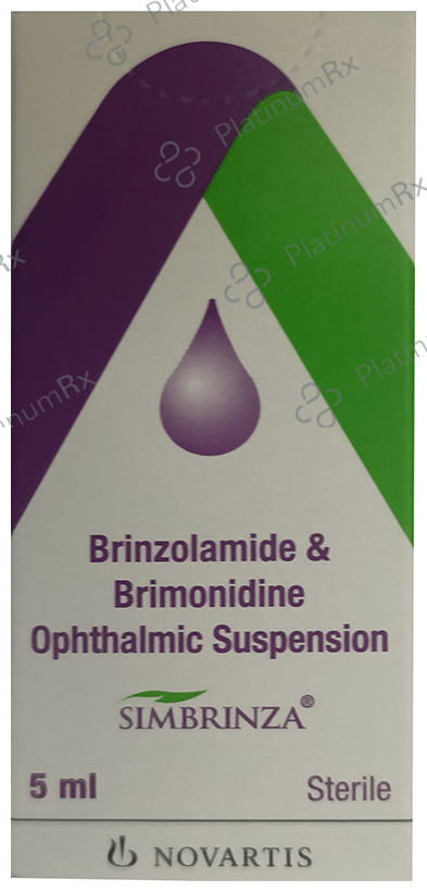 Simbrinza Ophthalmic Suspension 5ml