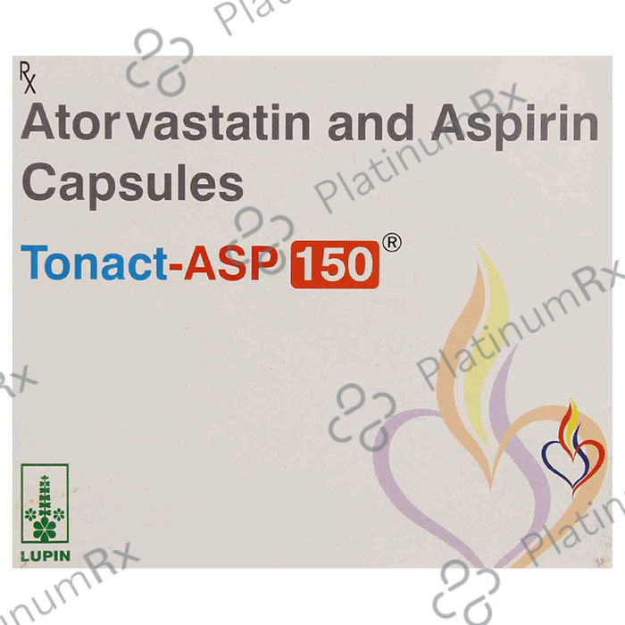 Tonact ASP 150/10mg Capsule 15s