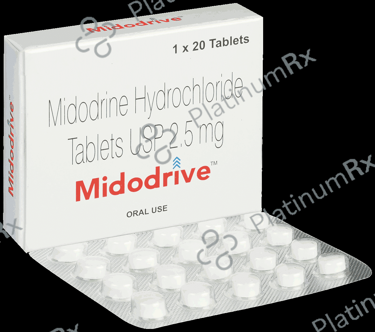 Midodrive 2.5mg Tablet 20s
